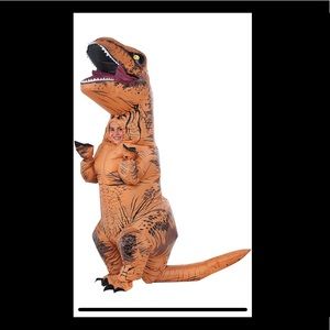 Rubies Child's The Original Inflatable Dinosaur Costume, T-Rex, OS